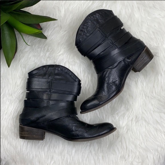 Schultz Leather Booties - Picture 2 of 6